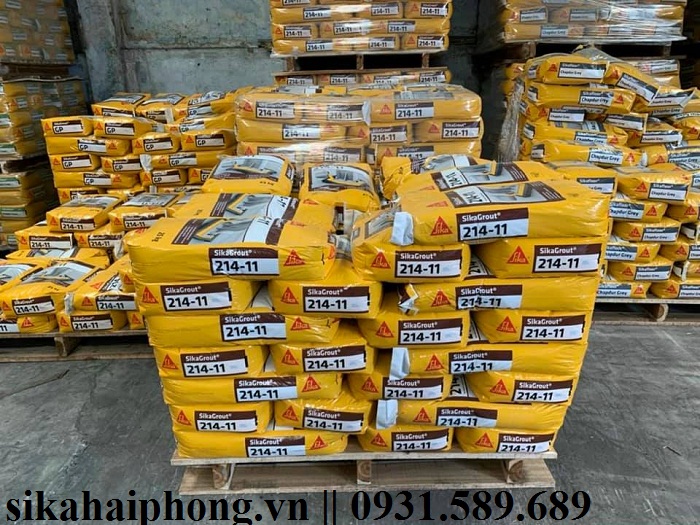 VỮA KHÔNG CO SIKA GROUT - VỮA CHỐNG THẤM CHUYÊN DỤNG TRONG XÂY DỰNG