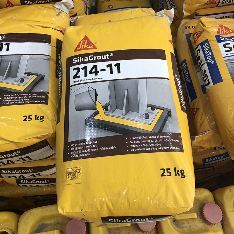 VỮA KHÔNG CO SIKA GROUT 214-11 TẠI HẢI PHÒNG